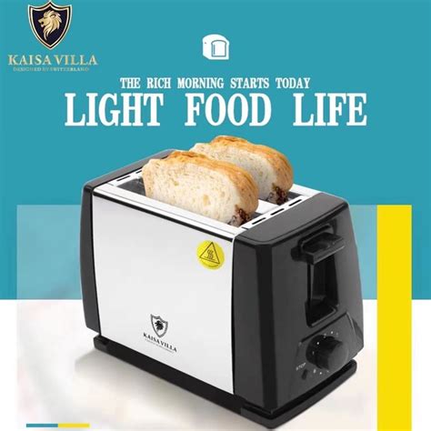 Supplier Kaisa Villa Jd Slot Bread Slice Electric Toaster For