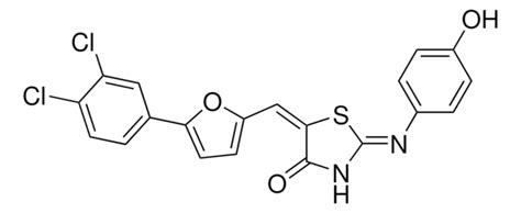 5 5 3 4 DICHLOROPHENYL 2 FURYL METHYLENE 2 4 HYDROXYPHENYL IMINO