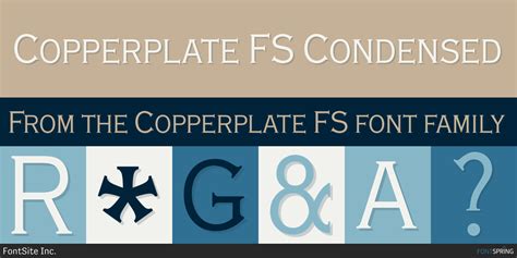 Copperplate bold font - gaswnews