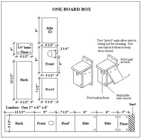 Blue Bird House Plans PNG