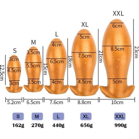 Plug Anal Silicone Butt Plug Anus Dilator Sex Toy Gode Masturbation Douche Anale Bdsm Jouet