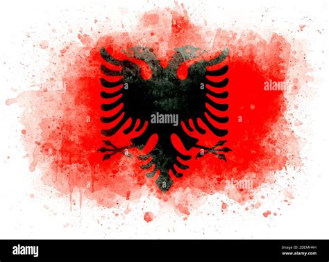 Bandiera Dellalbania Immagini E Fotografie Stock Ad Alta Risoluzione