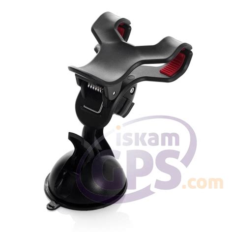 Универсална стойка за стъкло за смартфони и GPS навигации до 6 инча ...