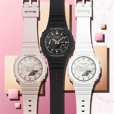 Новые яркие женские джишоки: Casio G-Shock GMA-S2100 с восьмиугольным ...
