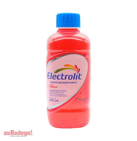 Suero Electrolit Fresa 625 ml suBodega alcanza para más