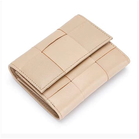 JFG 07ND ELARA IN NUDE WOVEN AND THREE FOLD WALLET When Classy Meets Classic