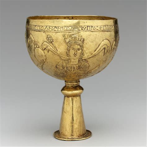 Gold Goblet with Personifications of Cyprus, Rome, Constantinople, and ...