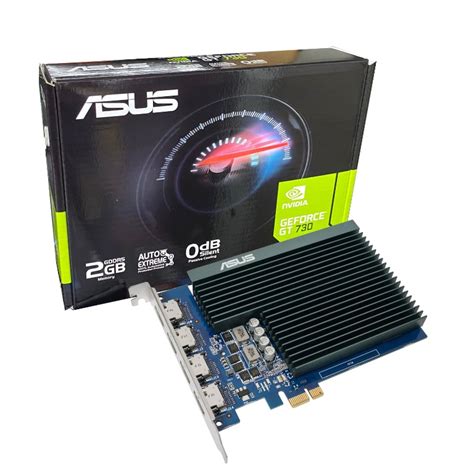 ASUS GeForce® GT 730 2GB GDDR5 64-bit PCIe x1 with 4 HDMI ports (ASUS ...