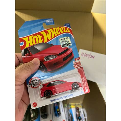 Hot Wheels Honda EK9 Red Edition Shopee Malaysia