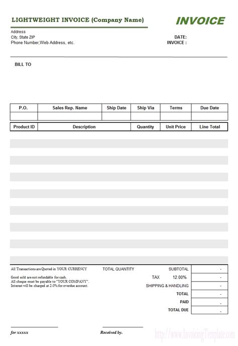 Proforma Tax Invoice Singapore Invoice Template Ideas