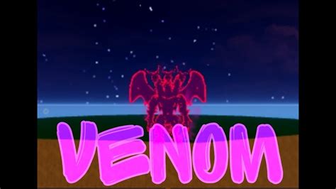 обзор на фрукт веном в блокс фруит - YouTube