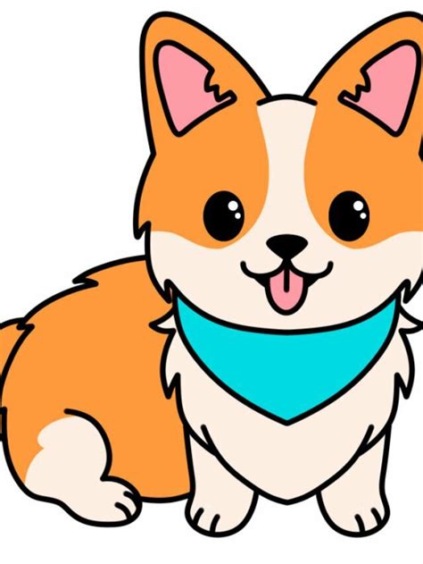 Cute Dog Printable Drawing