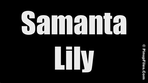 Samantha Lily Big Tits In Black Sequin Bikini