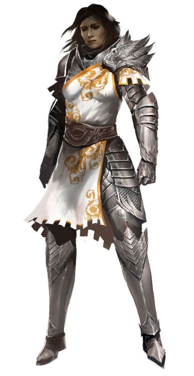 Female Seraph Concept For Guild Wars 2 Heroic Fantasy Fantasy Armor