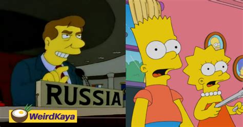 Video Spookily Accurate The Simpsons Actually Predicted The Russian