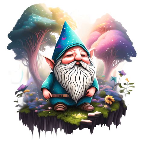 Stunning Magical Gnome in the Forest · Creative Fabrica