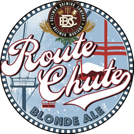 Route Chute Blonde Ale Bozeman Brewing Company Untappd