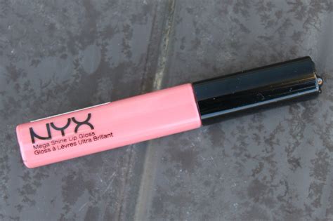 Nyx Mega Shine Lipgloss In Nude Pink Review Swatches Volleysparkle