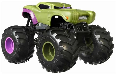 Hot Wheels Monster Trucks Hulk Escala 1 24 Universo Hot Wheels