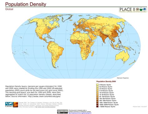 Global: Population Density | Population Density (per person … | Flickr