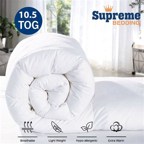 Down Duvets And Quilts 105 Tog Soft Anti Allergy Fluffy Breathable