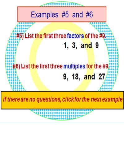 Factors and Multiples PowerPoint Lesson | Teaching Resources
