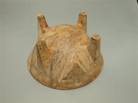 Vintage Hand Carved Wooden Tanoa Kava Fiji Four Legged Bowl Etsy