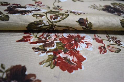 Blossom Floral Print Curtain Fabric Curtains And Fabx