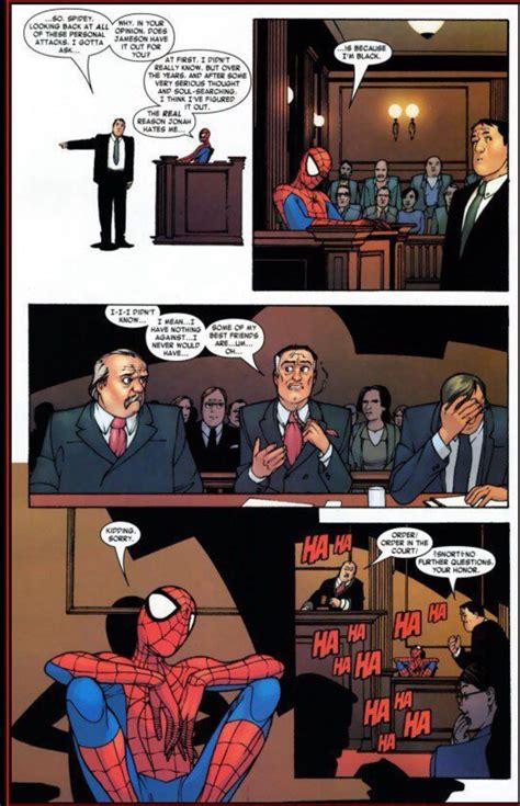 I cant believe I hadnt seen this before 😂😂Spidey had JJJ sweatin! Lol