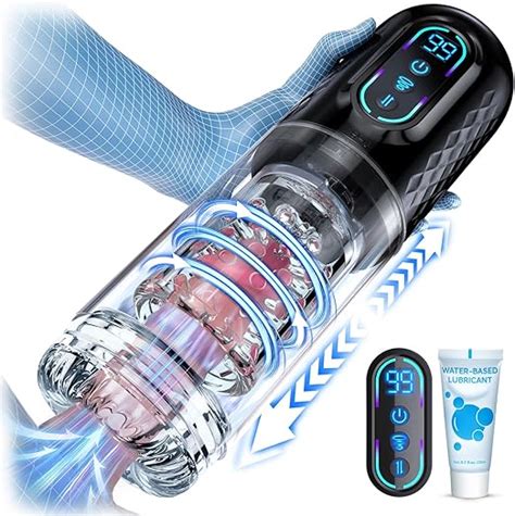 Amazon Automatic Male Masturbator Penis Pump Upgraded Male Sex Toys For Men With 9