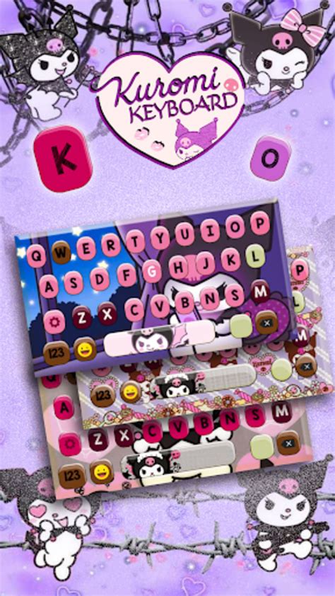 Cute Kuromi Keyboard для Android — Скачать