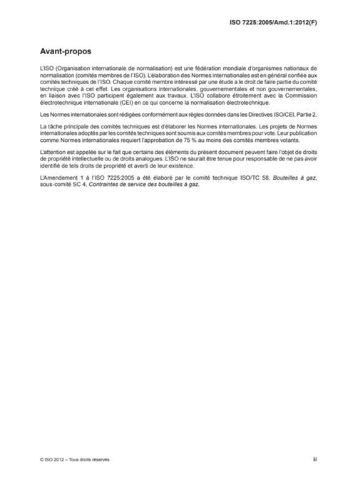 ISO 7225:2005/Amd 1:2012 - Gas cylinders — Precautionary labels ...