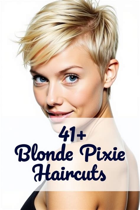 41 Blonde Pixie Haircuts HairsTrends