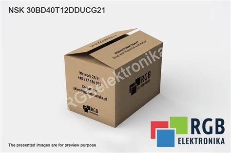 NSK 30BD40T12DDUCG21 | RGB Automatyka industrial automation center