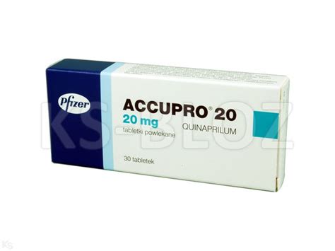 Accupro 20 - ulotka (dawkowanie, zastosowanie, interakcje) - KtoMaLek.pl