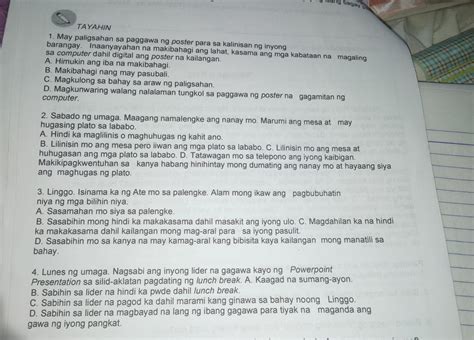 Help Ugma Na Pass Nonsense Answer Report Brainly Ph