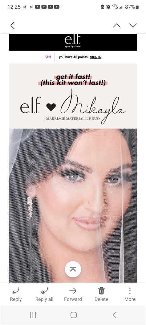 Elf??? She's not wearing Elf on her wedden day. : r/MikaylaNogueira