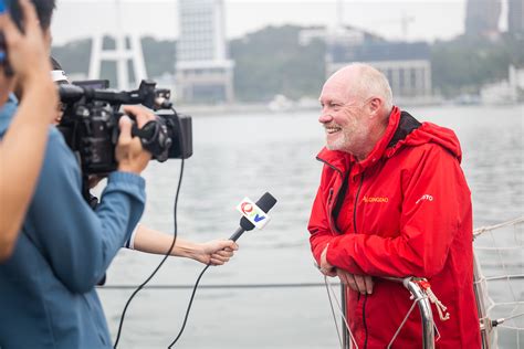philip ecstatic  global yacht race victory mourne observer