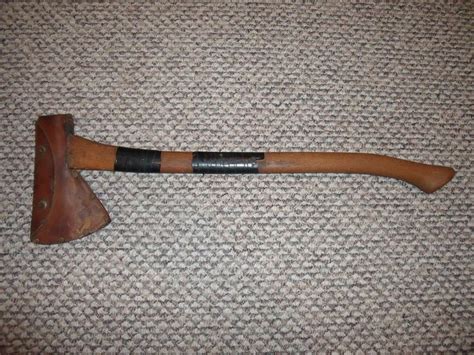 Vintage Collins Hudson Bay Tomahawk Hatchet Camp Axe Original Sheath