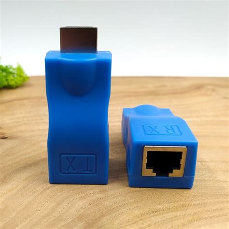 Переходник адаптер HDMI to RJ45 LAN, цена, купить в Украине - connector