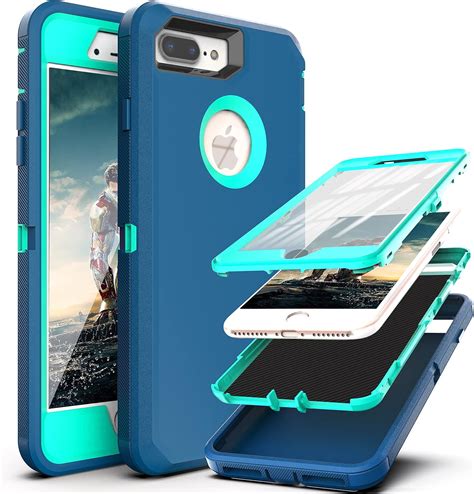 Amazon.com: YmhxcY for iPhone 8 Plus Case, iPhone 7 Plus Case with ...