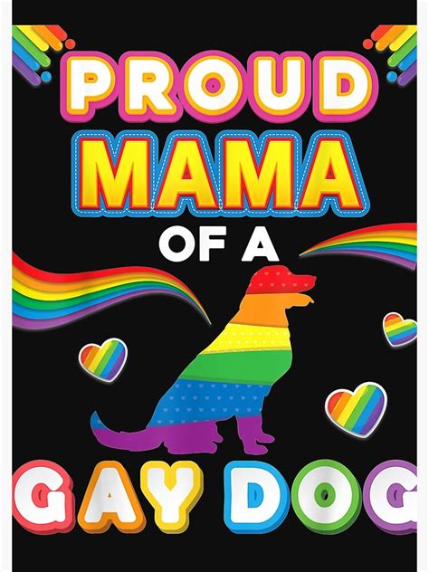 Cuaderno de espiral Orgullo Mamá Orgullosa De Un Perro Gay Orgullo Lésbico LGBTQIA Mes