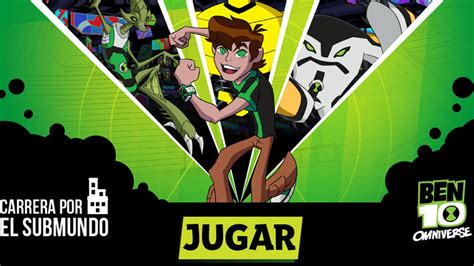 Carrera Por El Submundo Juegos De Ben 10 Cartoon Network