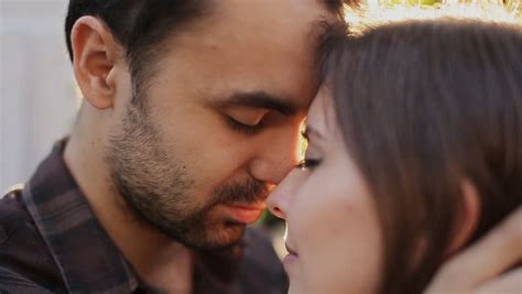 Sex Couple Hugging In Front Of Window Kissing Love Lover Stock Footage Video