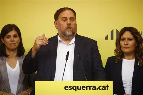 Junqueras Descarta Pactar Los Presupuestos Con El Psc Y Abre La Puerta