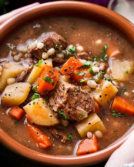 Recipe Of Beef Barley Beef Soup Recipes