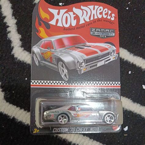 Jual Hotwheels Custom Chevy Nova Zamac Collector Edition Shopee