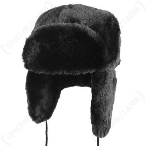 Black Ushanka Hat | ubicaciondepersonas.cdmx.gob.mx