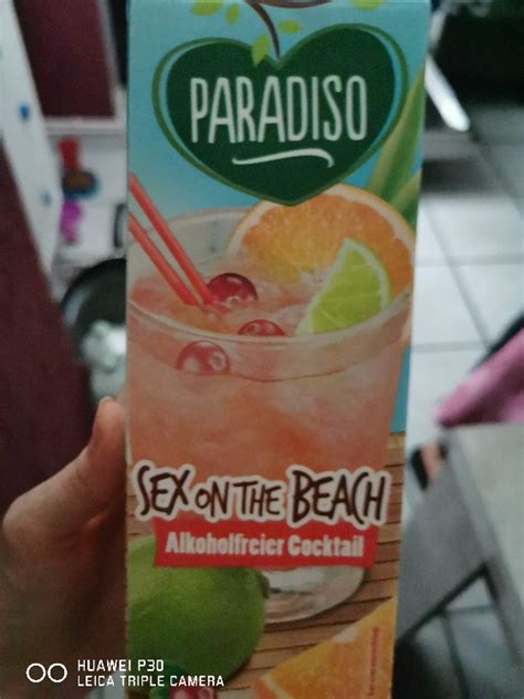 Paradiso Sex On The Beach Alkoholfrei Kalorien Neue Produkte Fddb