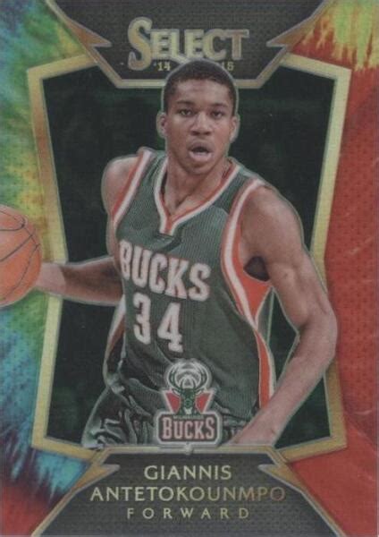 Panini Select Concourse Tie Dye Prizm Giannis